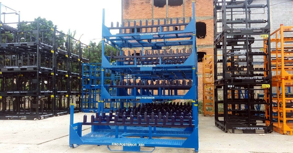 Strutture metalliche di stoccaggio